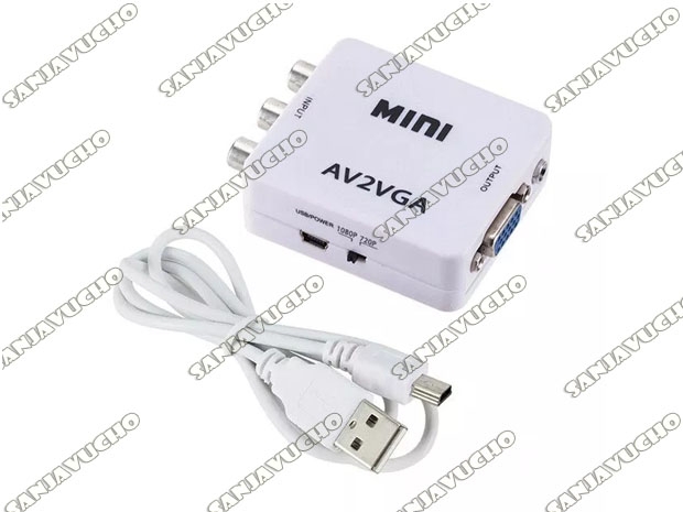 &u+ CONVERTIDOR VIDEO AV A VGA